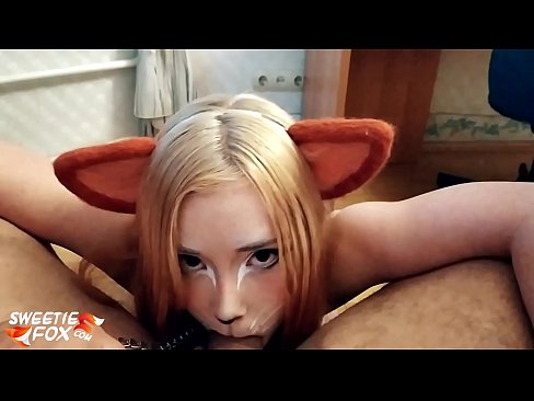 ❤️ キツネがチンポを飲み込み、口の中にザーメンを出す ❤ ヤリマン。at ja.hentaizm.ru ❌️❤